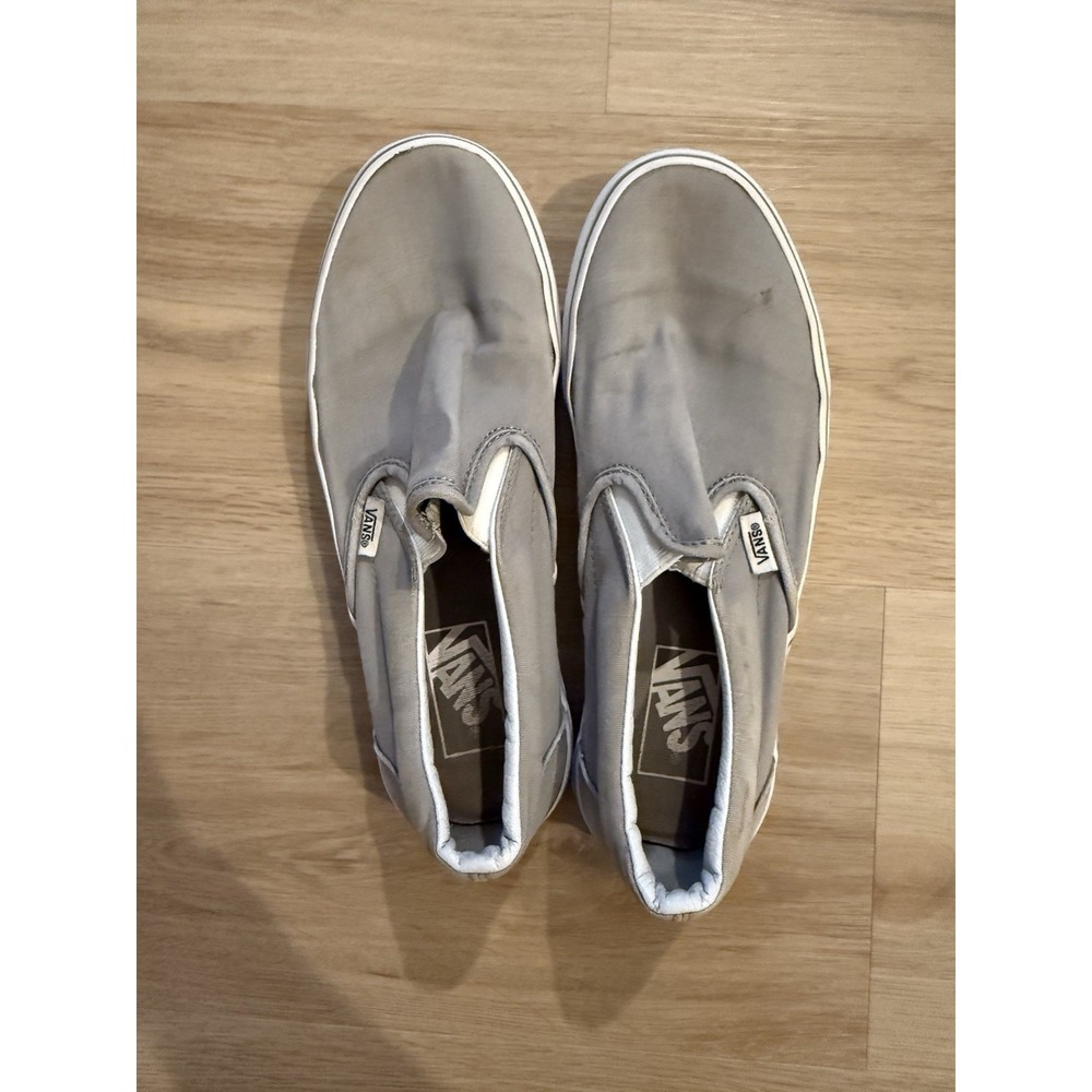 Women Size 6.5 Vans Sneakers- Grey